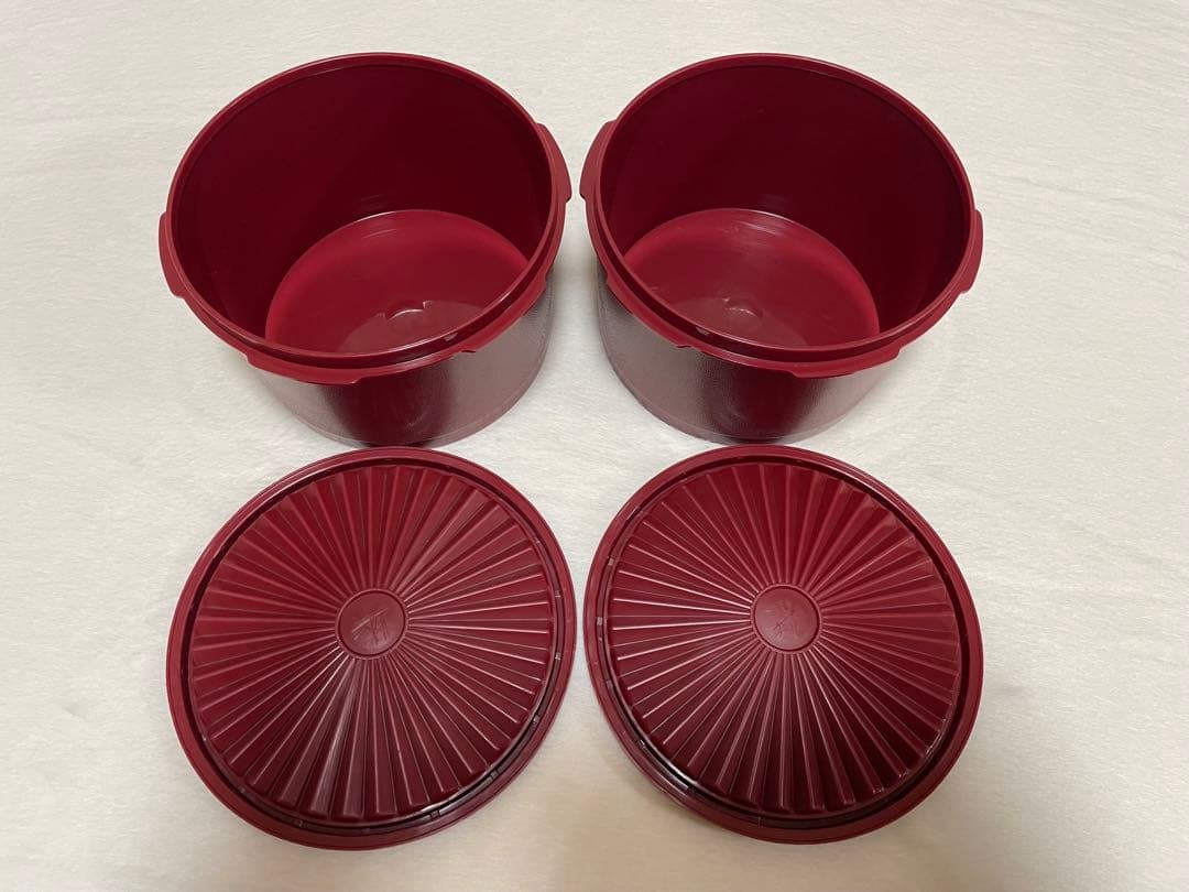 ヒナフア /4個セット/タッパーウェア/マキシクイーンデコレーター