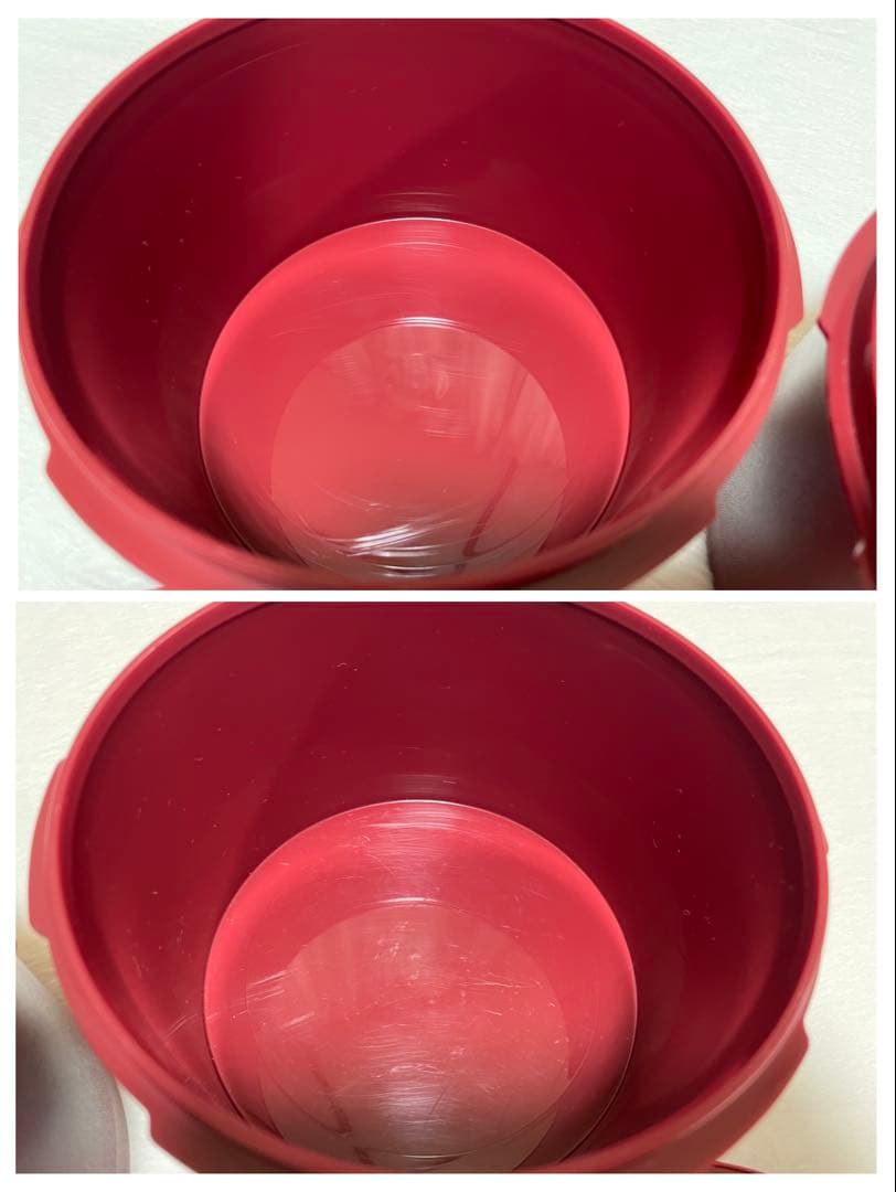 ヒナフア /4個セット/タッパーウェア/マキシクイーンデコレーター