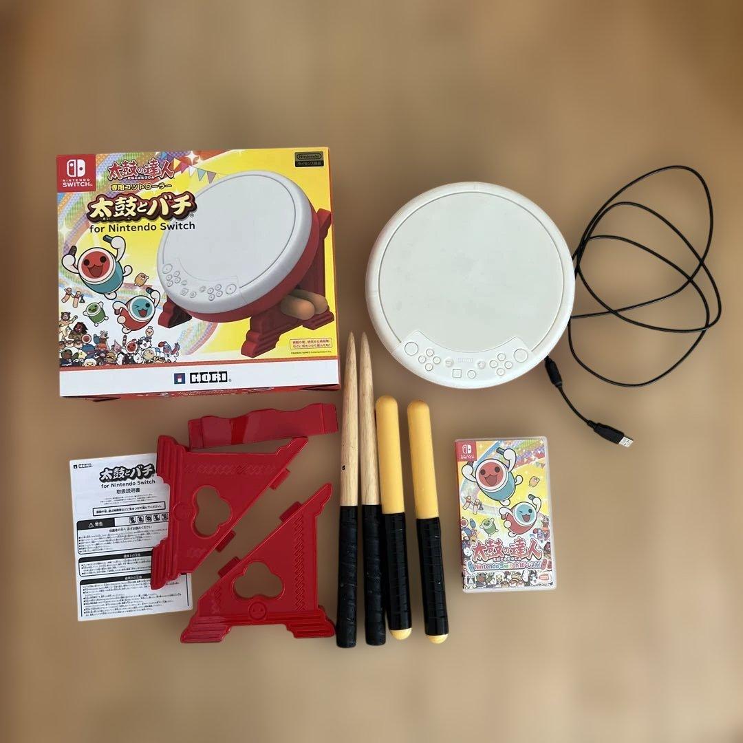 太鼓の達人NintendoSwitchば〜じょん！と専用コントローラーセット