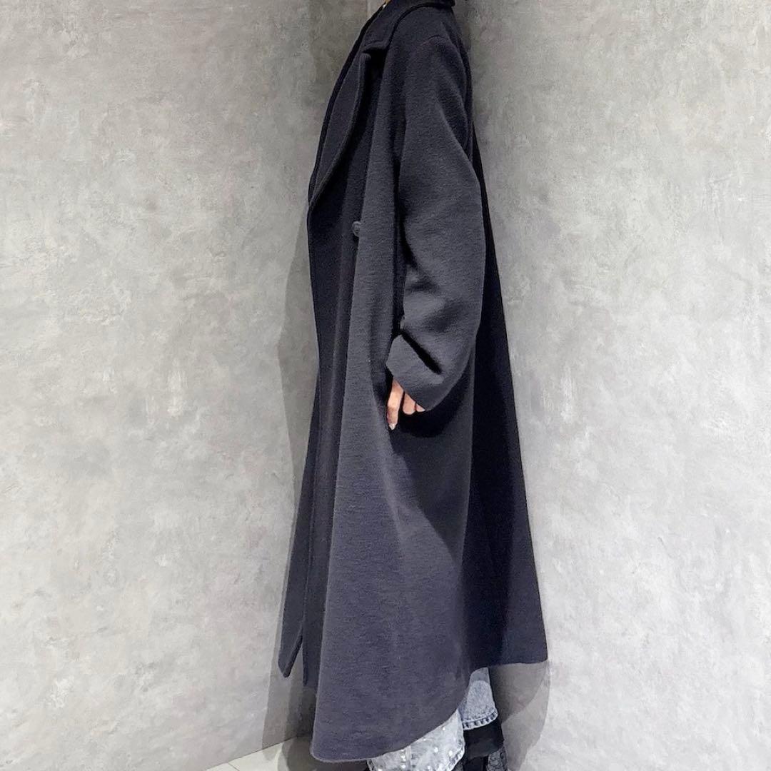 !へいちょー/マーキュリーデュオ　ウールロングチェスターコートグレー L