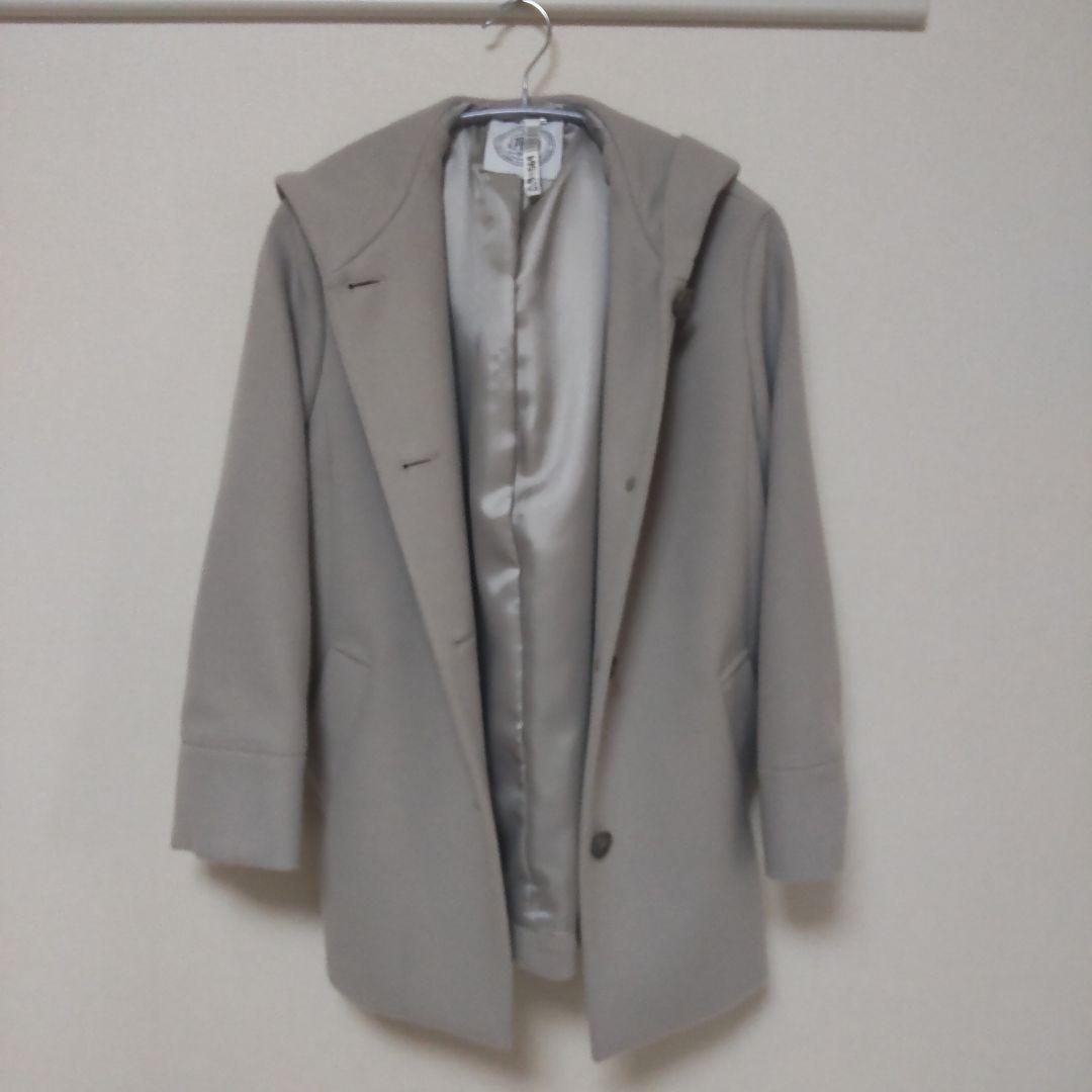 J.PRESS 　ショートビーバーフーデットコート　Sサイズ
