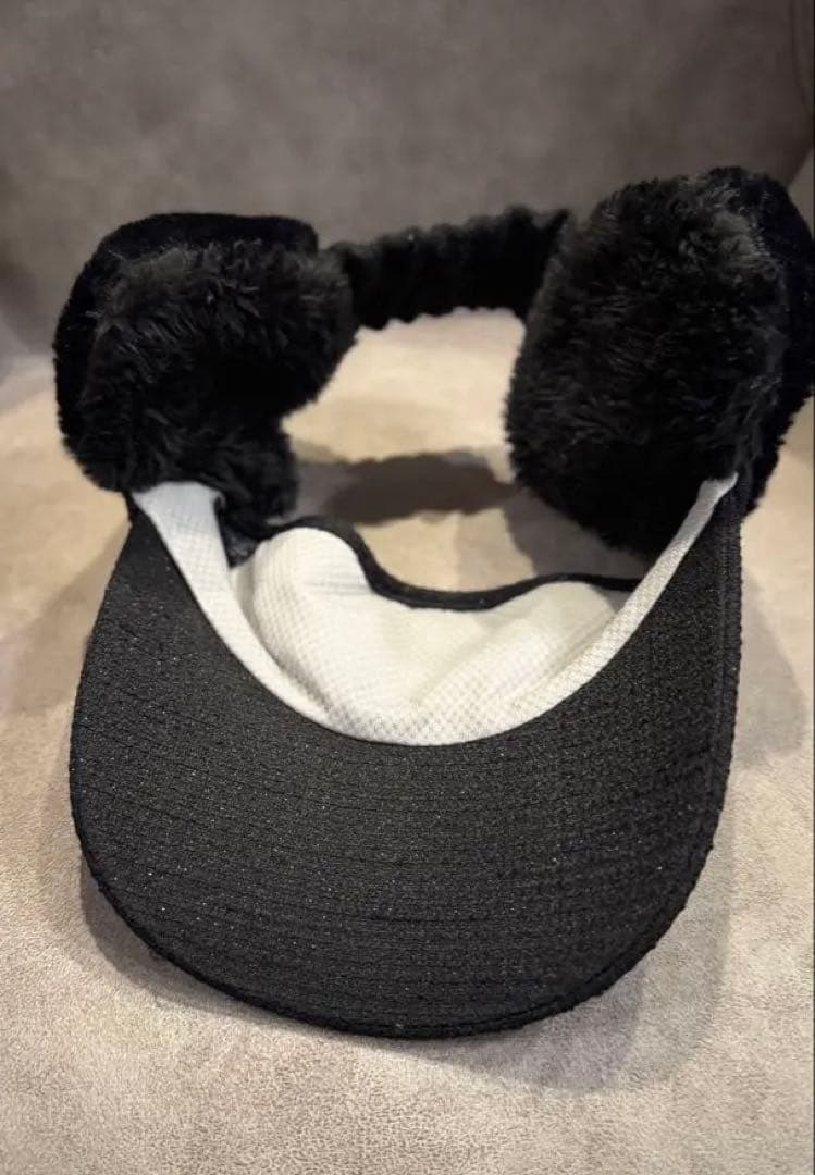 Resurrection ボアイヤーマフサンバイザー 黒