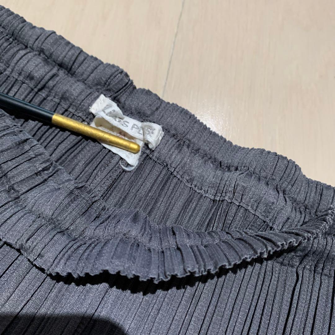 pleats please グレー