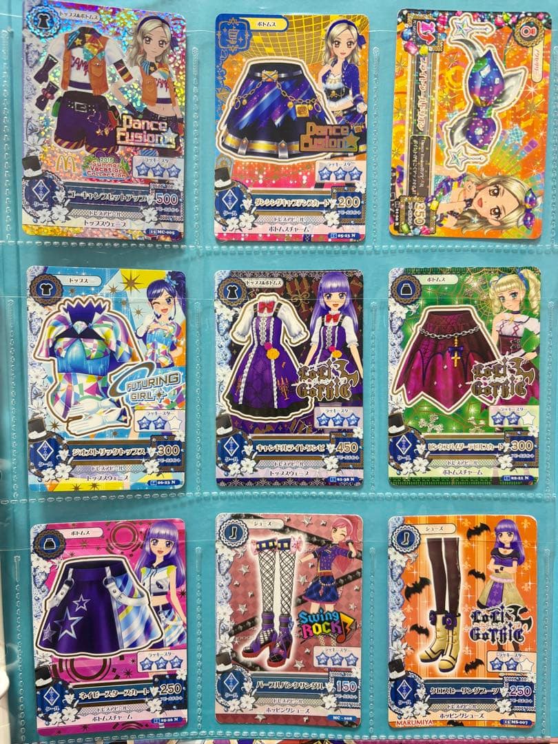 アイカツカード92枚セット➕バインダー