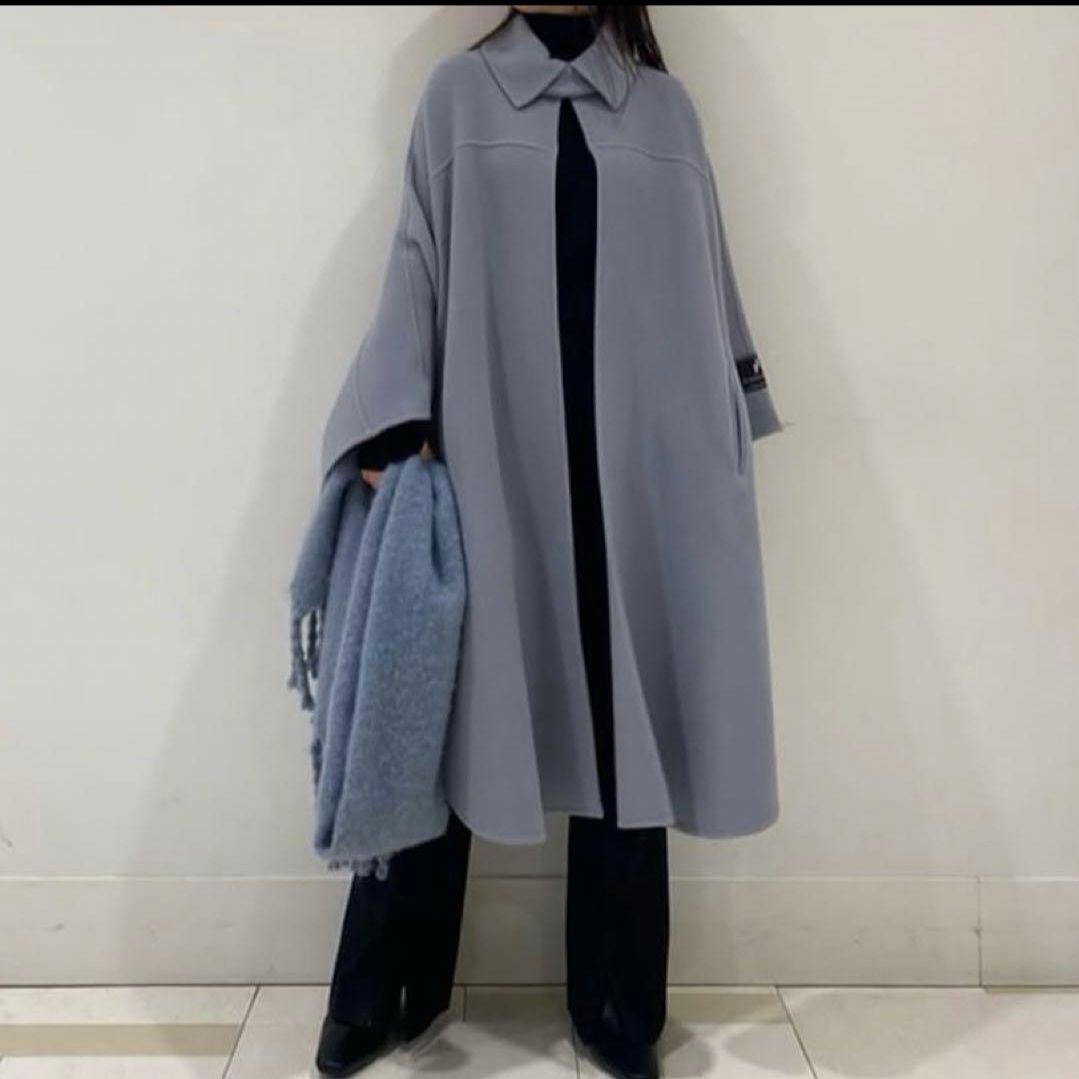 Mila Owen◆ミラオーウェン◆ビッグカラー◆ケープコート