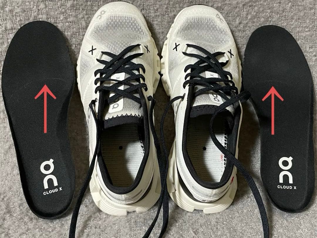 On Cloud X スニーカー 23cm ホワイト 正規品