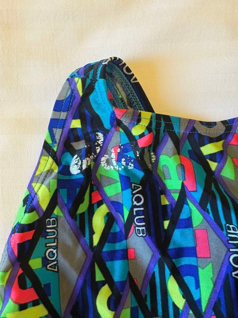 浩*T様 asics AQLUB カラフル ワンピース水着