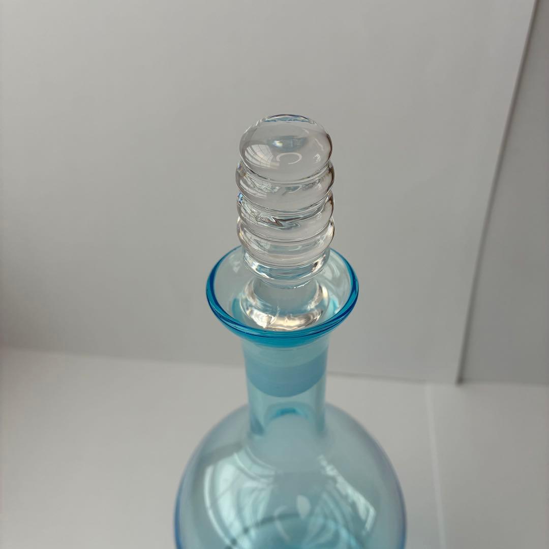 値下げ‼️ベネチアングラス ムラーノ　デキャンター＆ミニグラス 4個セット