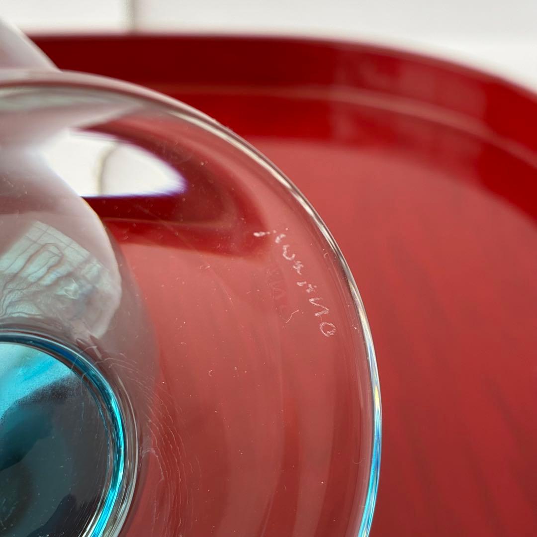 値下げ‼️ベネチアングラス ムラーノ　デキャンター＆ミニグラス 4個セット