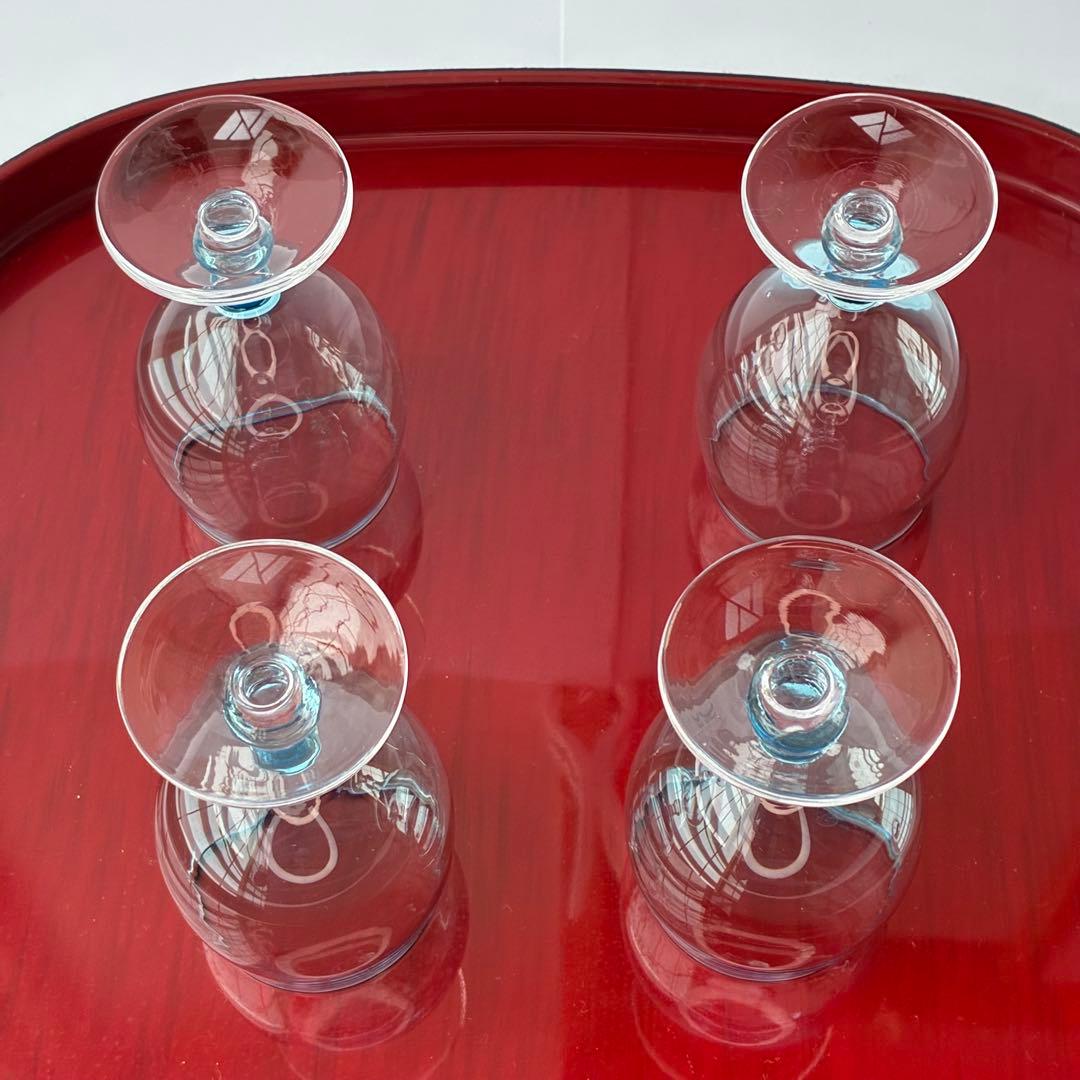 値下げ‼️ベネチアングラス ムラーノ　デキャンター＆ミニグラス 4個セット