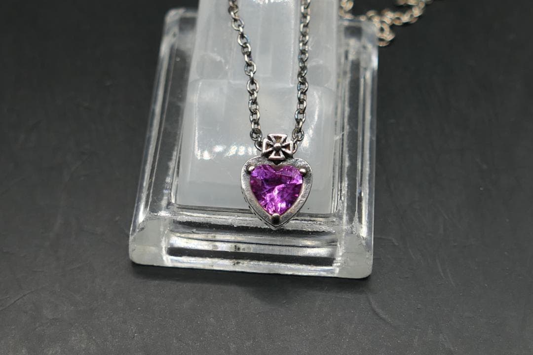 美品　ジャスティンデイビス　BRIGETTE　ネックレス　ハート　SNJ364