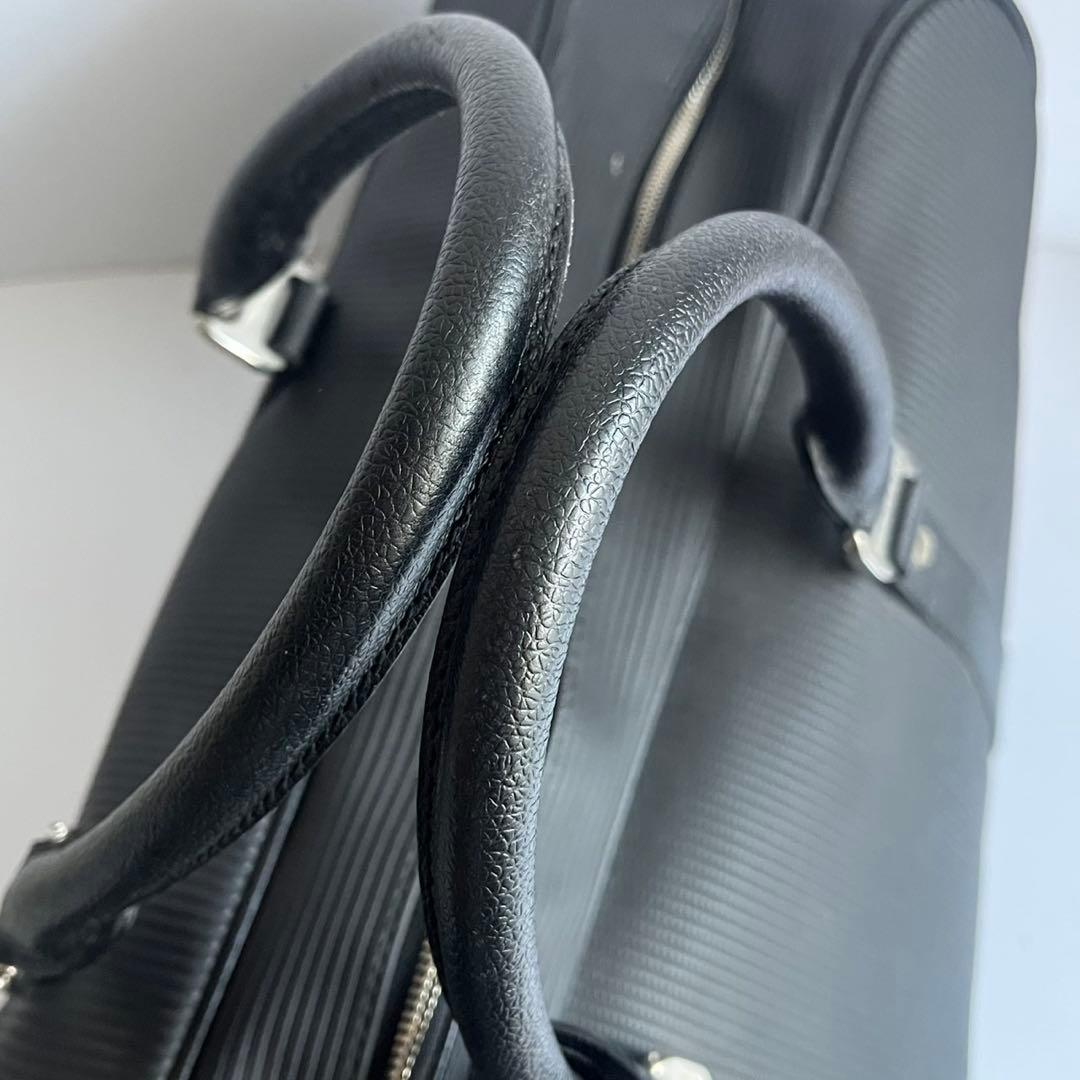 ✨極美品✨　BVLGARI ボストン　ハンドバッグ　レザー　革　黒