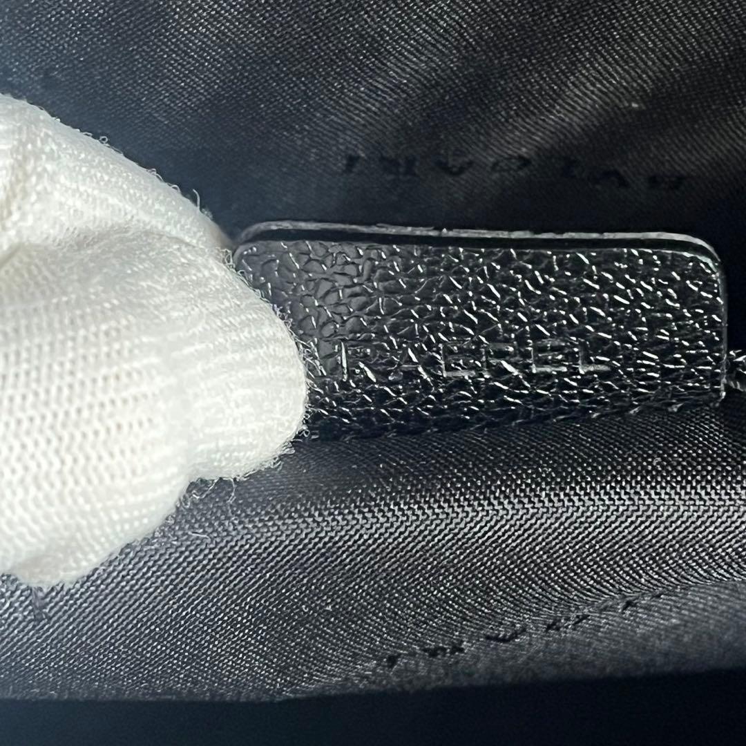 ✨極美品✨　BVLGARI ボストン　ハンドバッグ　レザー　革　黒