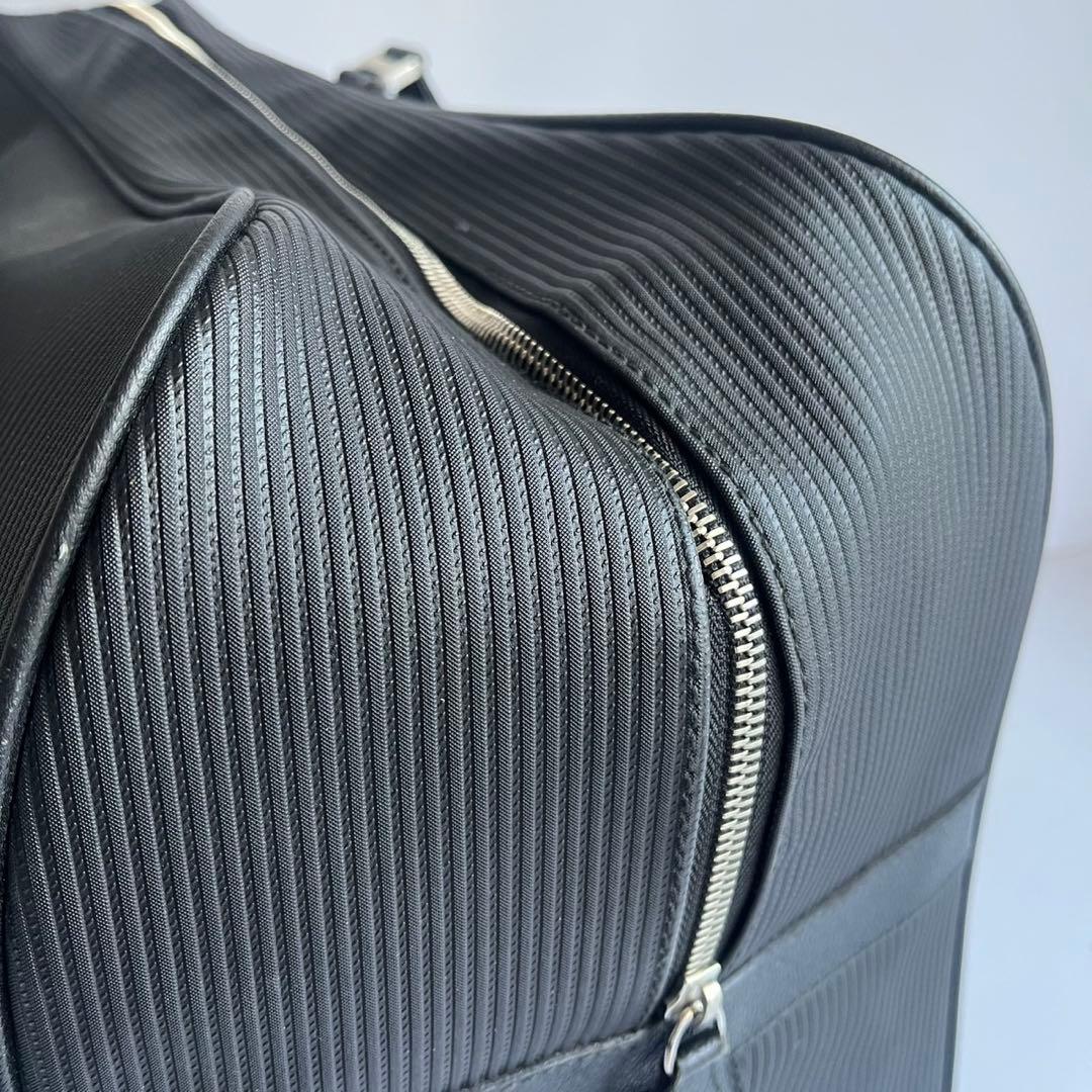 ✨極美品✨　BVLGARI ボストン　ハンドバッグ　レザー　革　黒