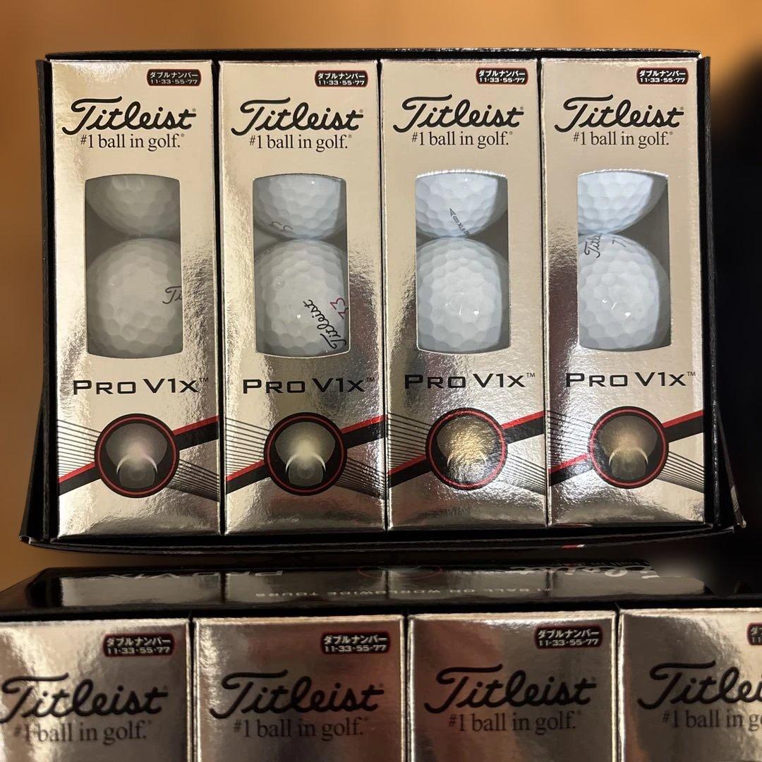 ゴルフボール タイトリスト PRO V1X（2015年モデル）