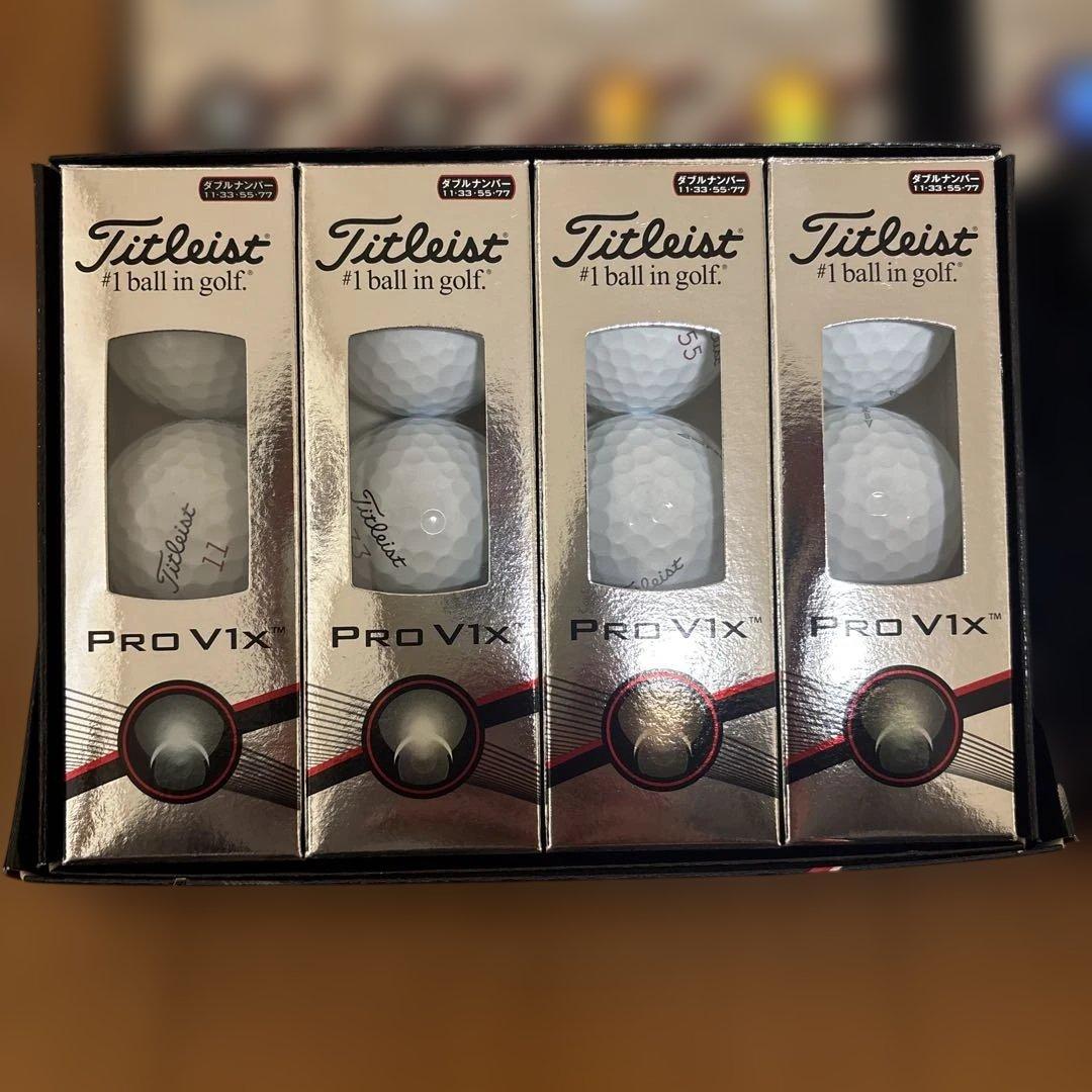 ゴルフボール タイトリスト PRO V1X（2015年モデル）