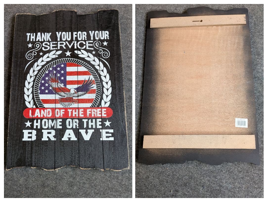 現品 アメリカン 壁掛け看板 BAR ガレージ ベース #星条旗 #白頭鷲