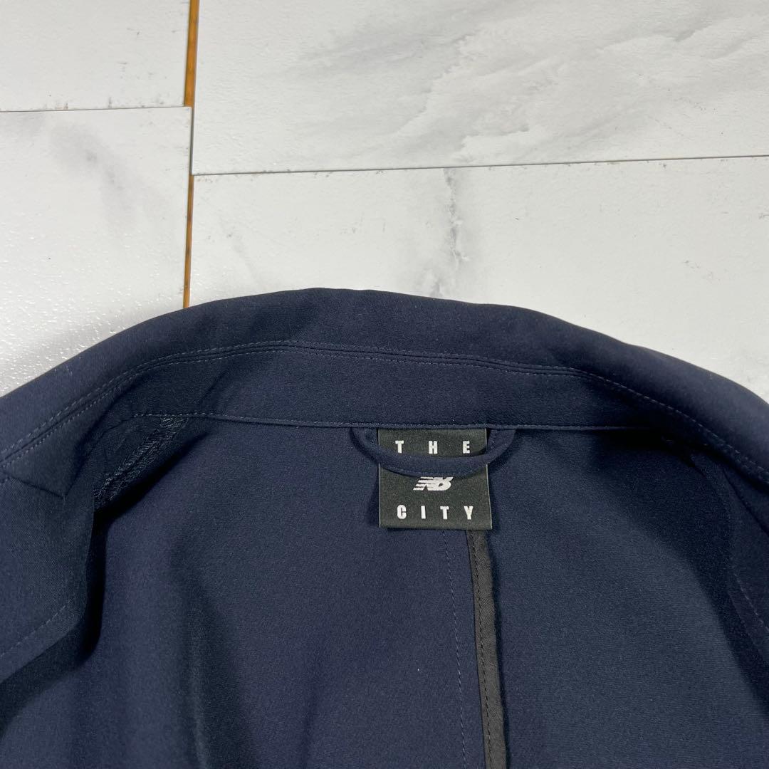 ニューバランス セットアップ テーラードジャケット ネイビー