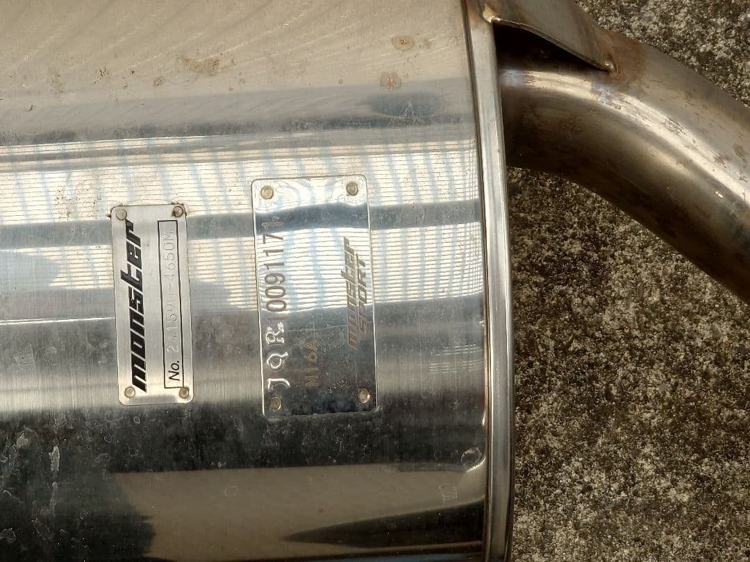 スイフトスポーツ　zc31 Monster ステンレスマフラー