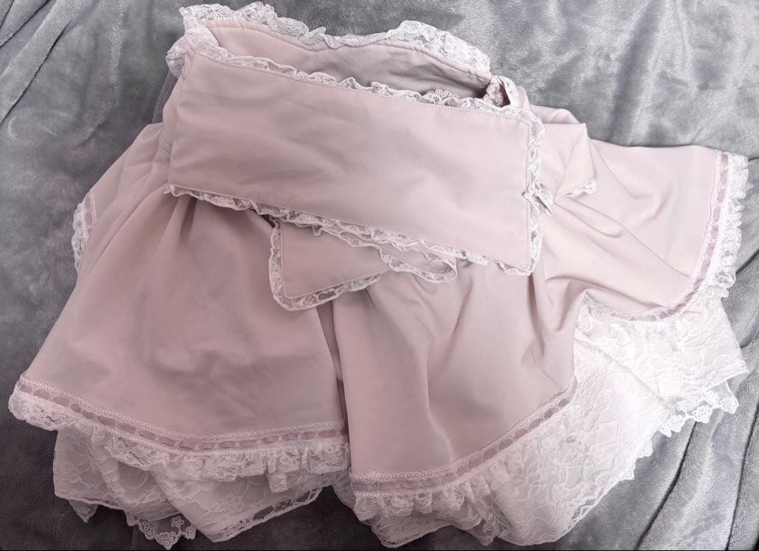 はしごカシュクールスカート ピンク LIZLISA