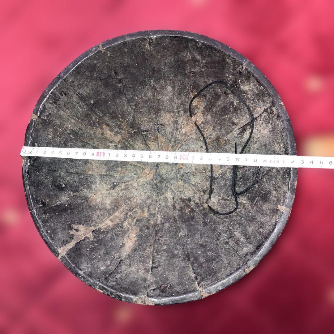 極めて貴重　16枚鐵板陣笠