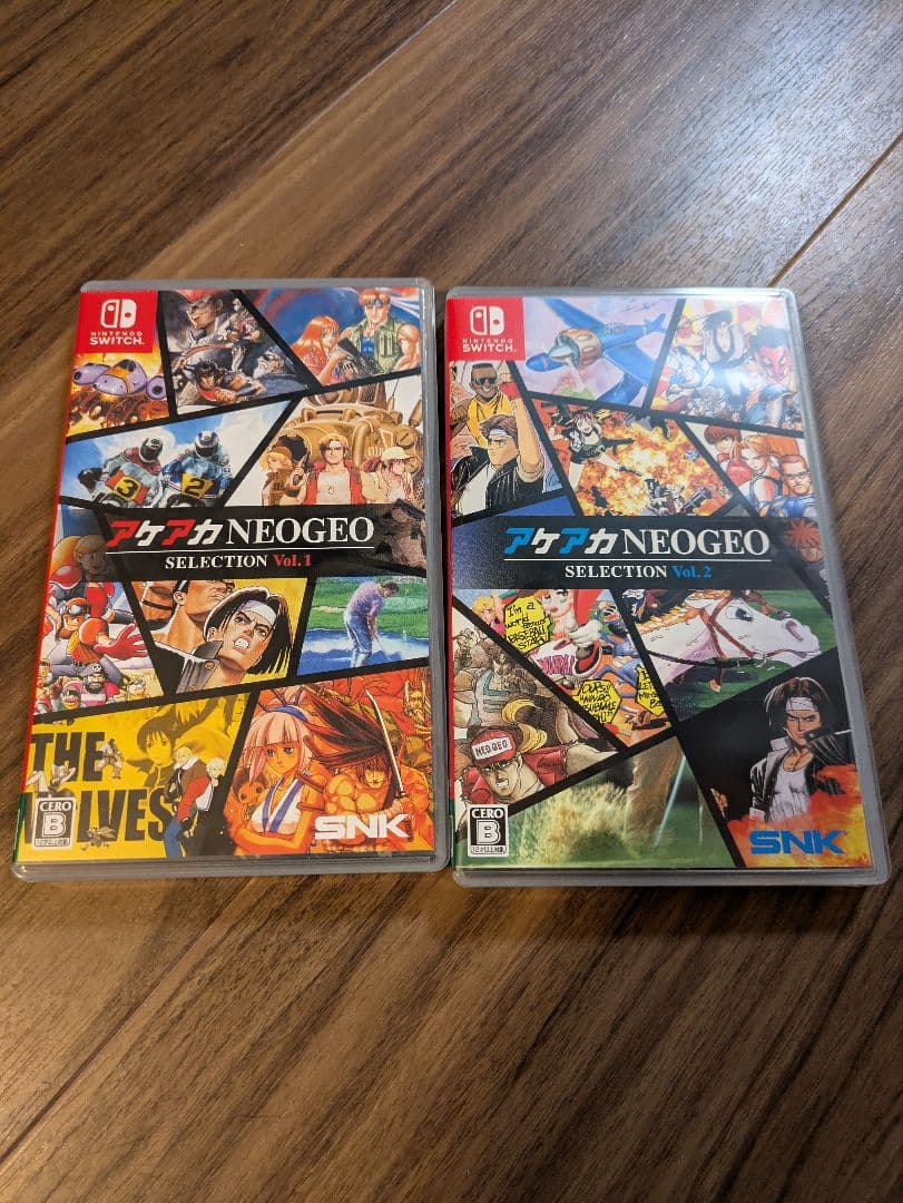 SwitchアケアカNEOGEOセレクションVol1Vol2セット