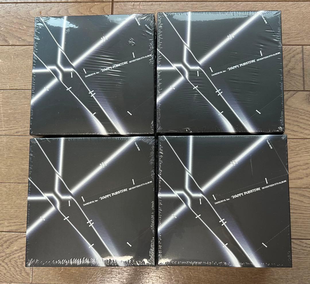 seventeen happy burstday DAREDEVIL 盤
