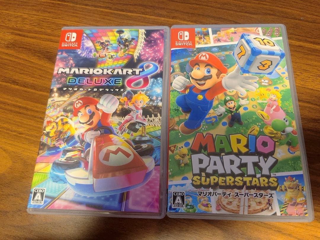 マリオカート8 デラックス & マリオパーティ スーパースターズ セット