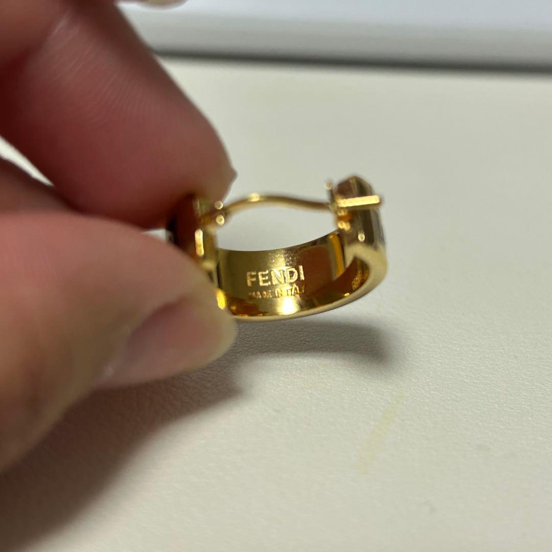 FENDI フープ ピアス 片耳