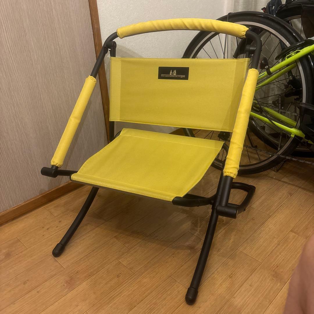 ogawaハイアンドローチェア（イエロー）