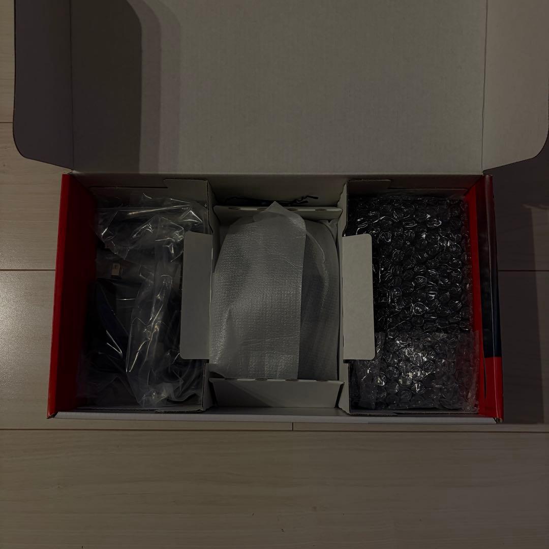 超美品！Nintendo Switch 本体 ブラック(バッテリー強化版)