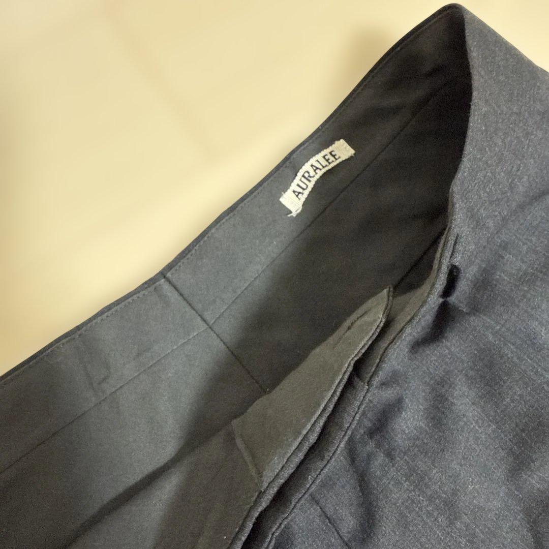パンツ AURALEE Super Fine Tropical Wool Slacks