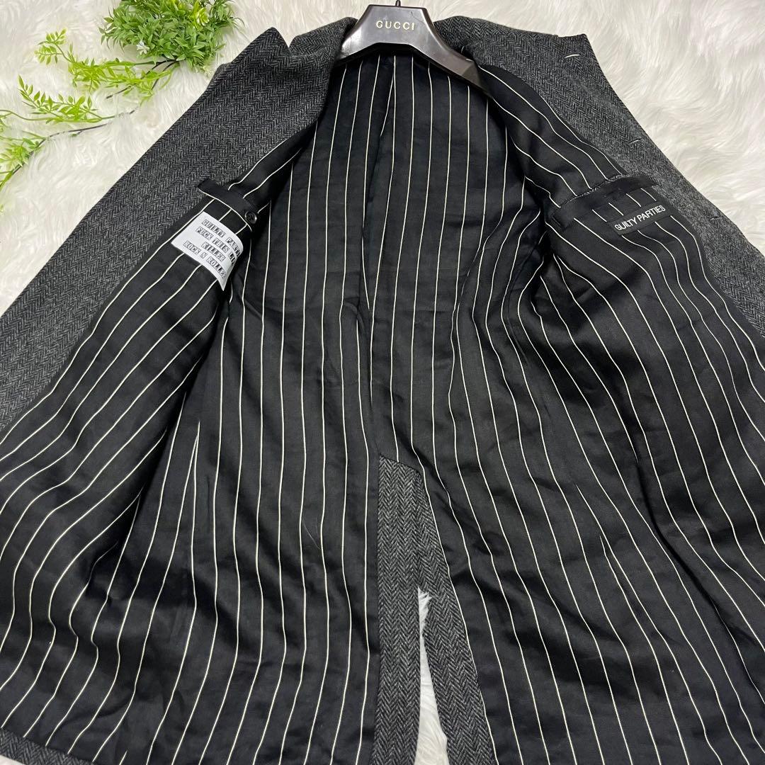 WACKO MARIA ワコマリア ヘリンボーン チェスターコート ストライプ