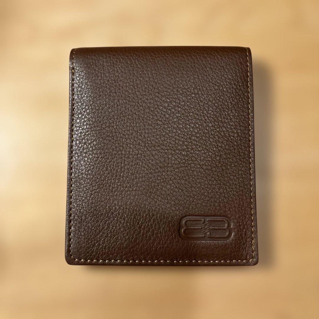 BALENCIAGA ブラウン 二つ折り財布