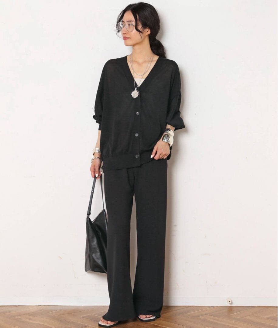 【chivi nao】AP STUDIO エラスティックパンツ 38