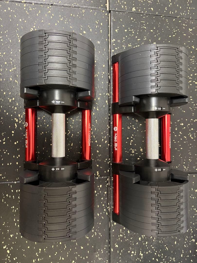 【セット　手渡し　大阪】美品フレックスベル可変ダンベル　32kg 2kg刻　2個