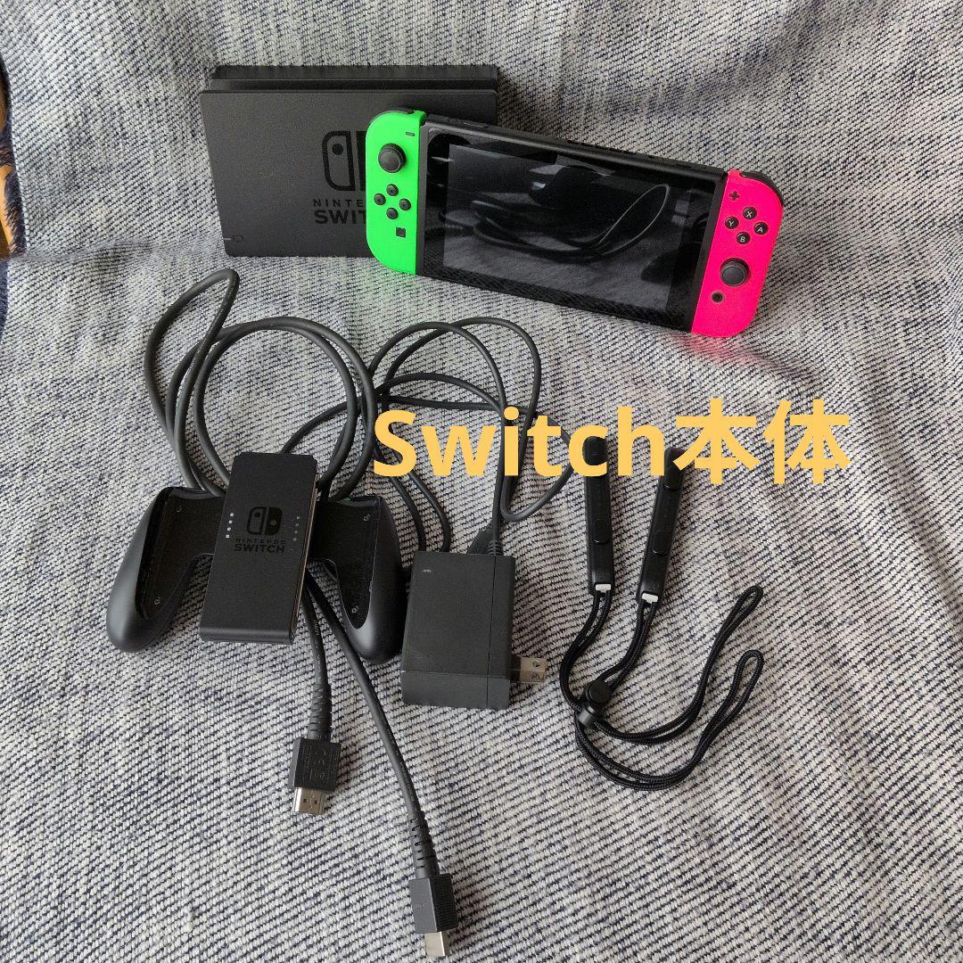 Nintendo Switch 本体 ネオンピンク・ネオングリーン