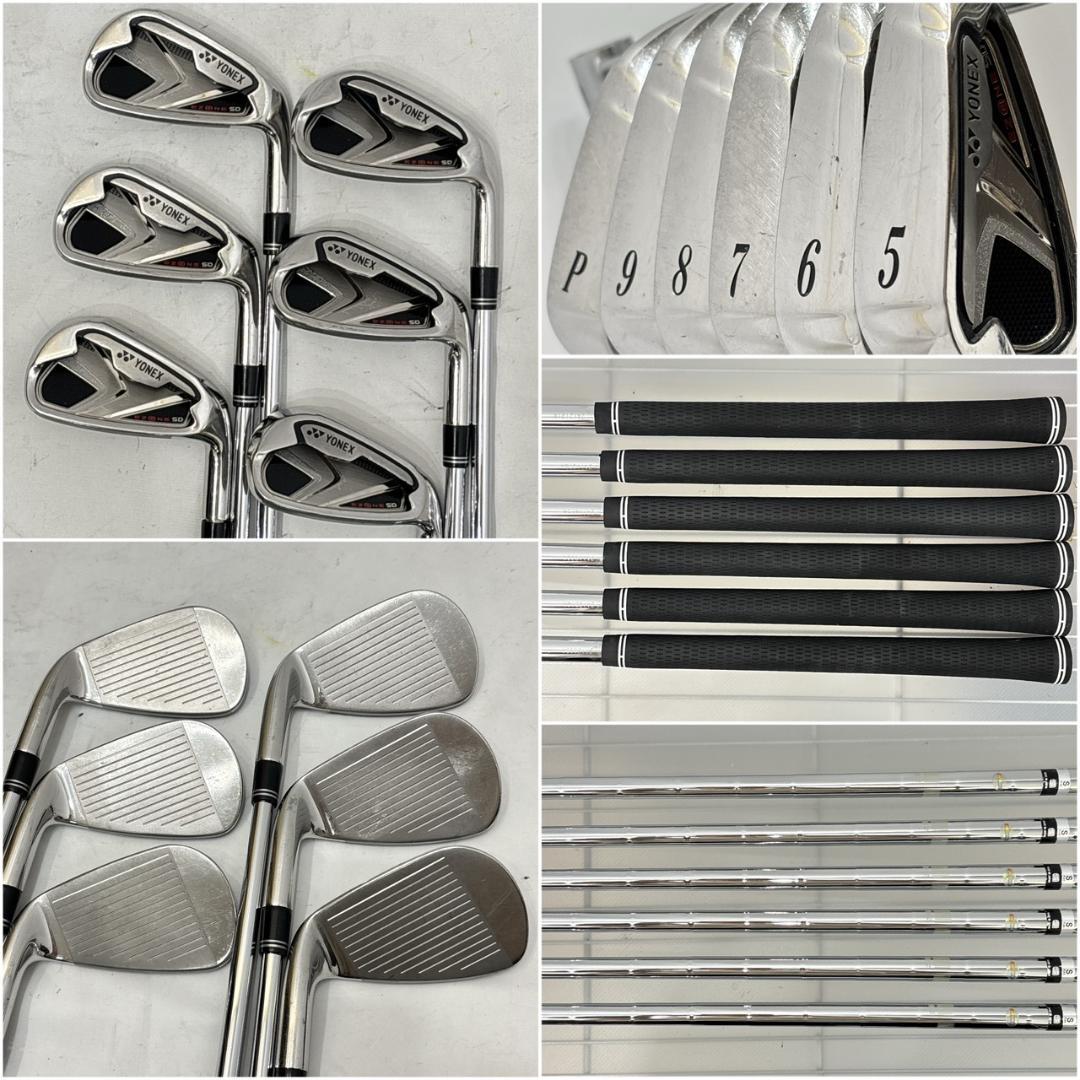 メンズ右利き初心者用　ヨネックス　クリーブランド　ゴルフクラブセット　W2643