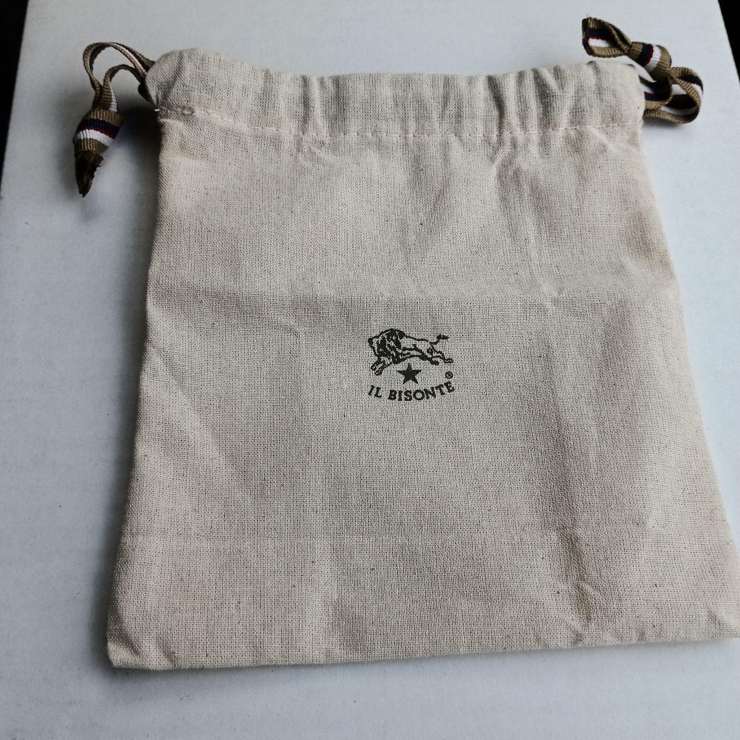 イルビゾンテ IL BISONTE 二つ折り財布 レザー ブラウン 美品