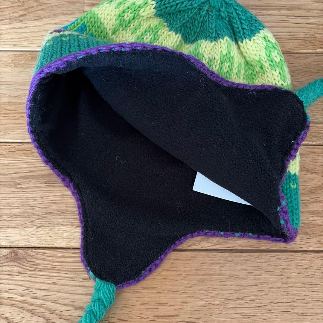 ARC'TERYX アークテリクス 耳当てビーニー　グリーン系　美品