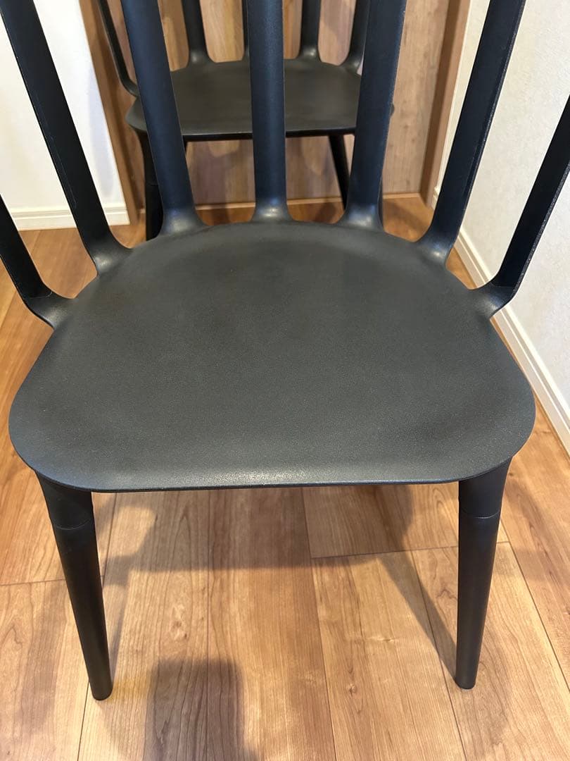 IKEA PS2012 アームレスト付 デザイナーズ ダイニングチェア2脚セット