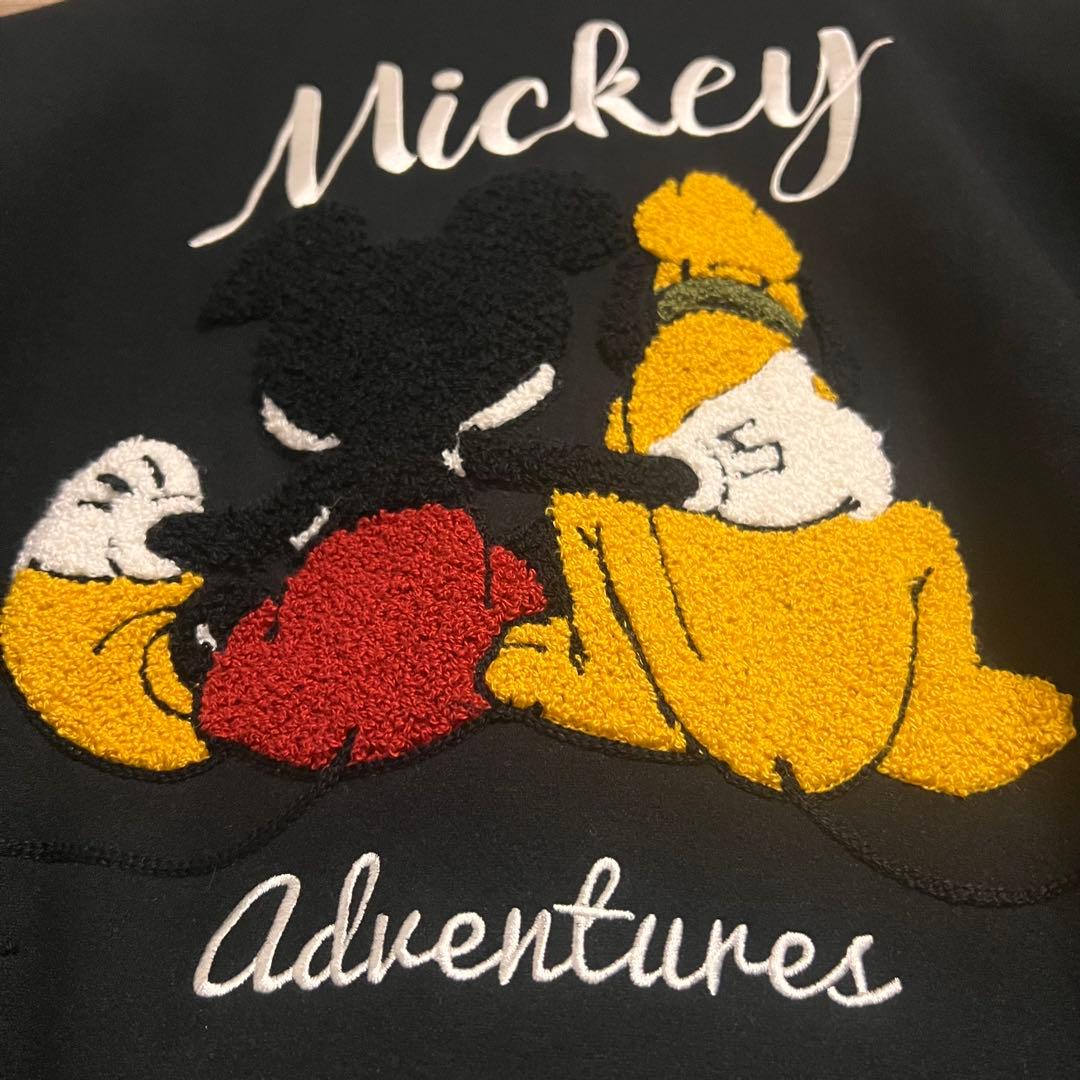 新品未使用 ミッキーマウス プルート スタジャン L ユニセックス さがら刺繍