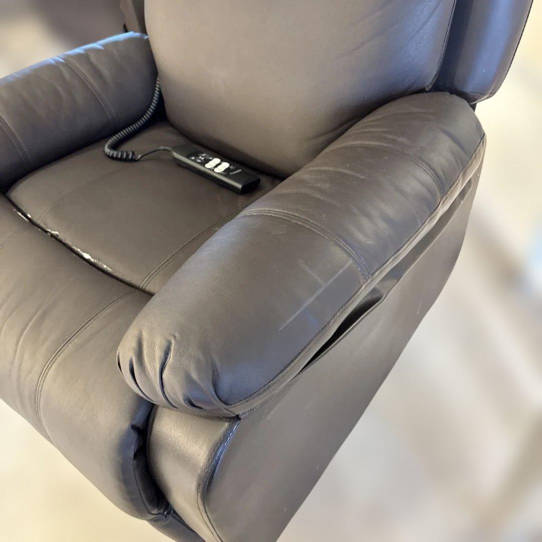 R【現地引渡し‼️】電動リクライニングチェア/シフォンジュニア/ブラウン