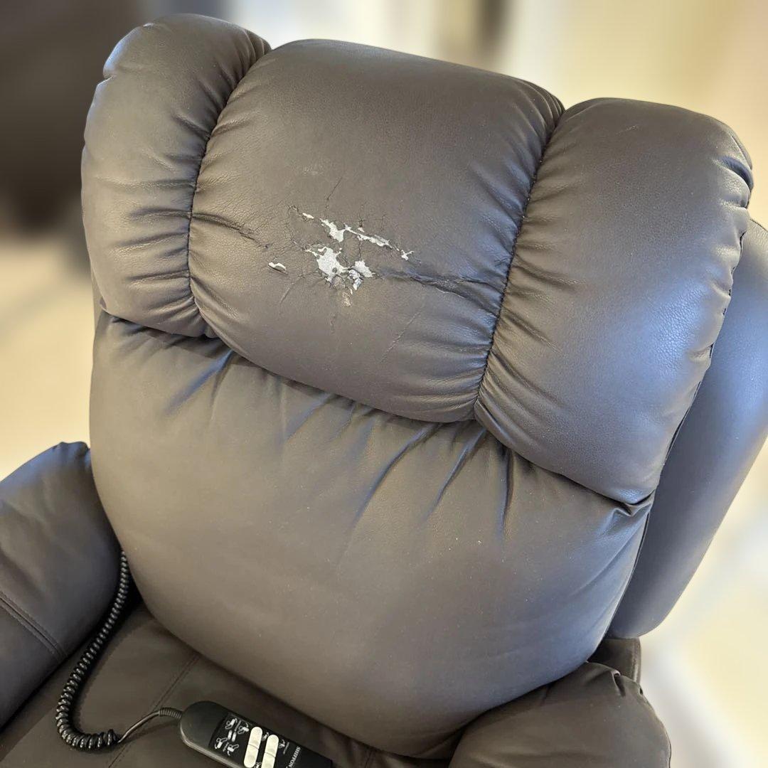 R【現地引渡し‼️】電動リクライニングチェア/シフォンジュニア/ブラウン