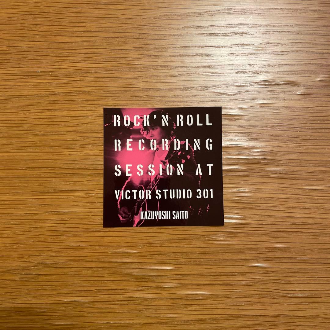 斉藤和義「ROCK'N'ROLL RECORDING SESSION」新品未使用