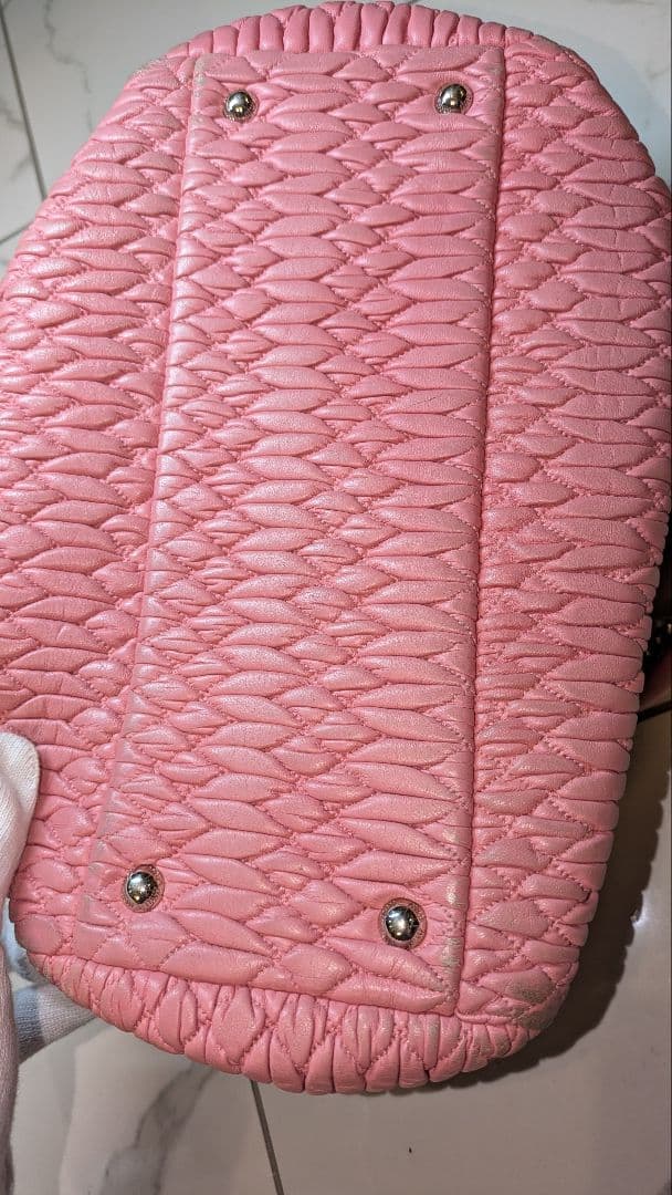 Pen☆chan ナッパ クリスタル ピンク トートバッグ miumiu