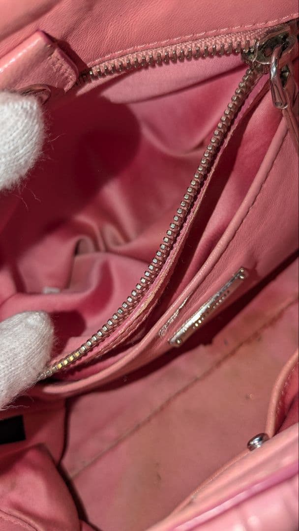 Pen☆chan ナッパ クリスタル ピンク トートバッグ miumiu