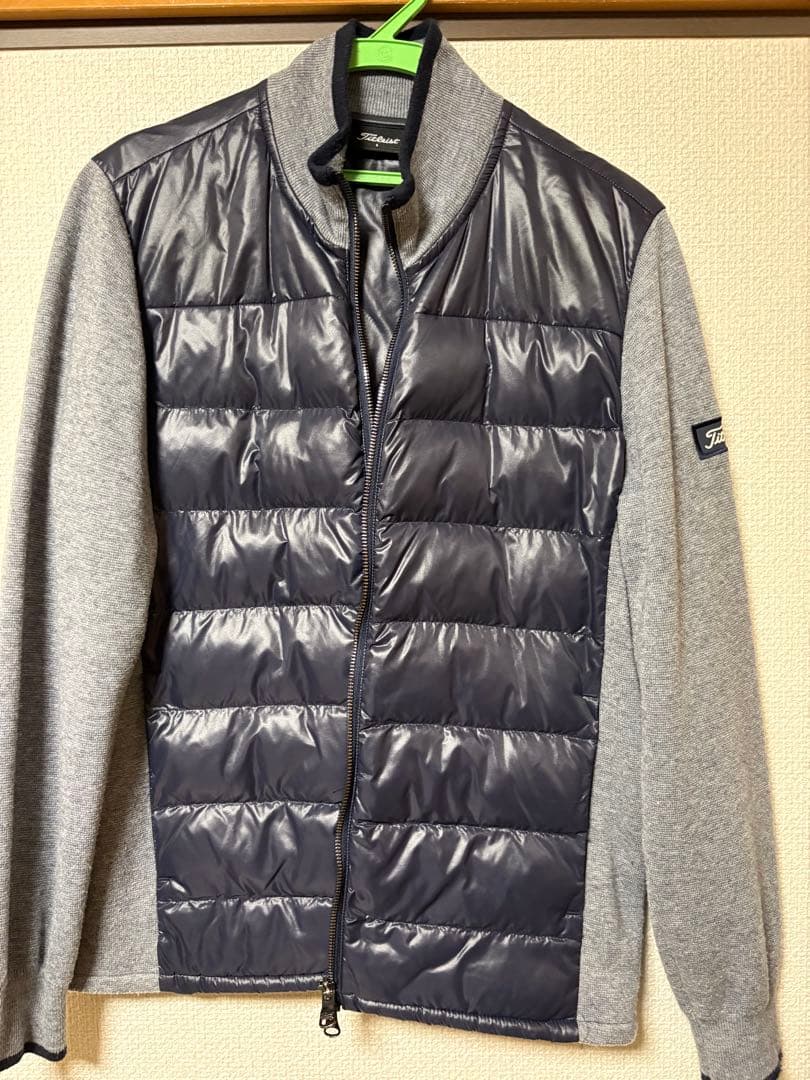 タイトリスト ストレッチ 中綿×ニットジャケット　Sサイズ