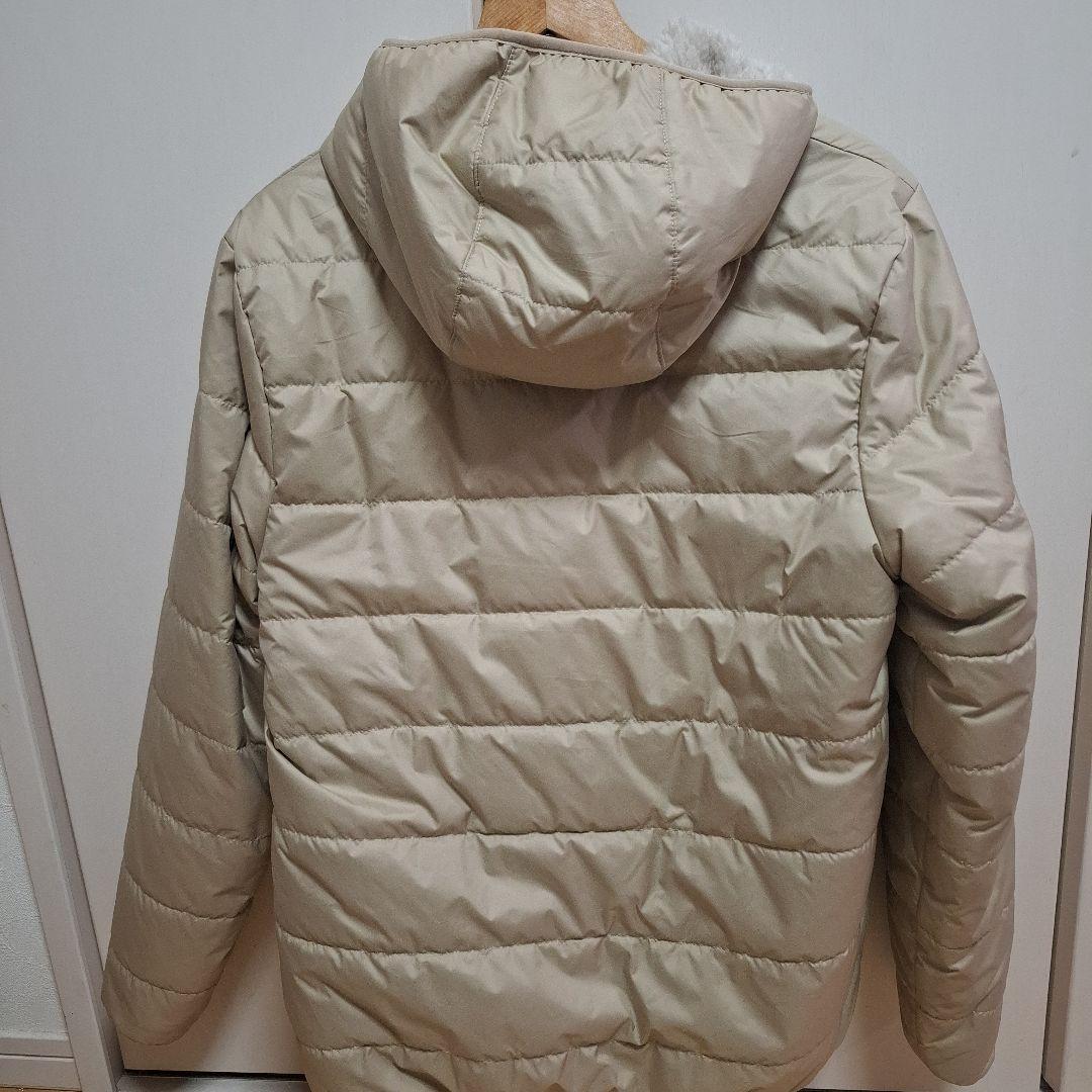 patagonia リバーシブルダウンジャケットベージュ美品
