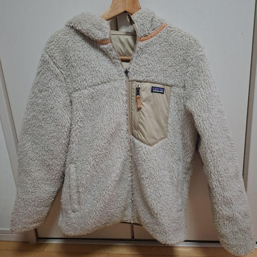 patagonia リバーシブルダウンジャケットベージュ美品